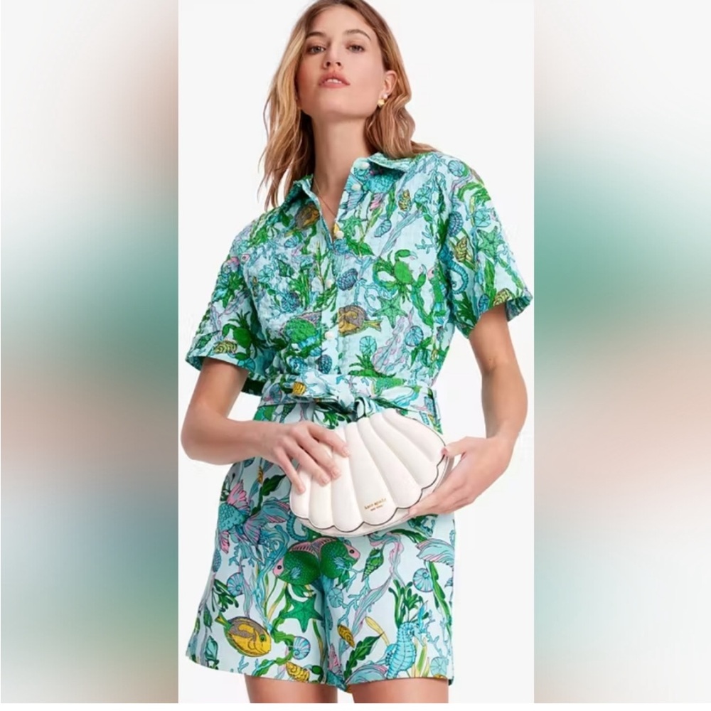 NWT Kate Spade Under The Sea Shorts - Picture 5 of 5